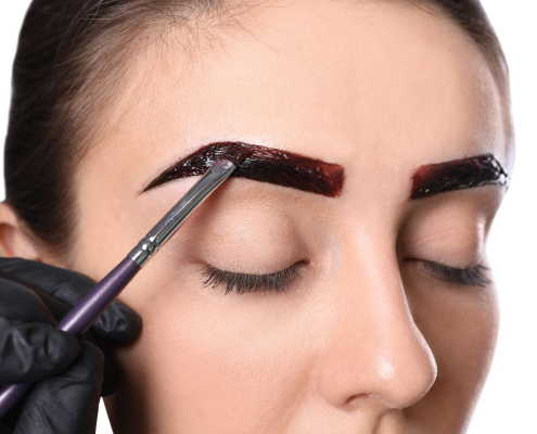 Het Lakhuis - Verven wenkbrauwen, Hybrid brows